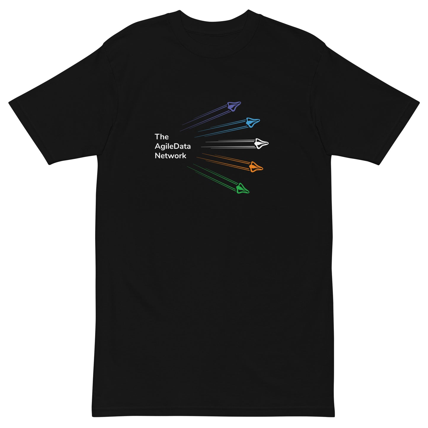 AgileData Network Jetplanes - Men’s heavyweight tee
