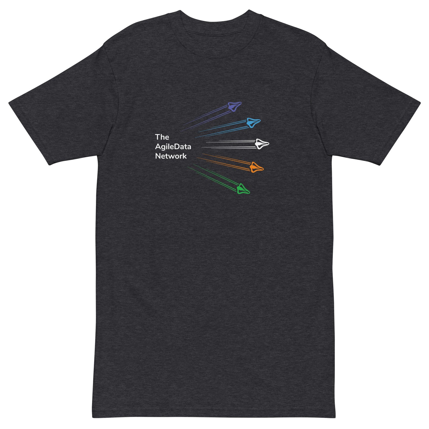 AgileData Network Jetplanes - Men’s heavyweight tee