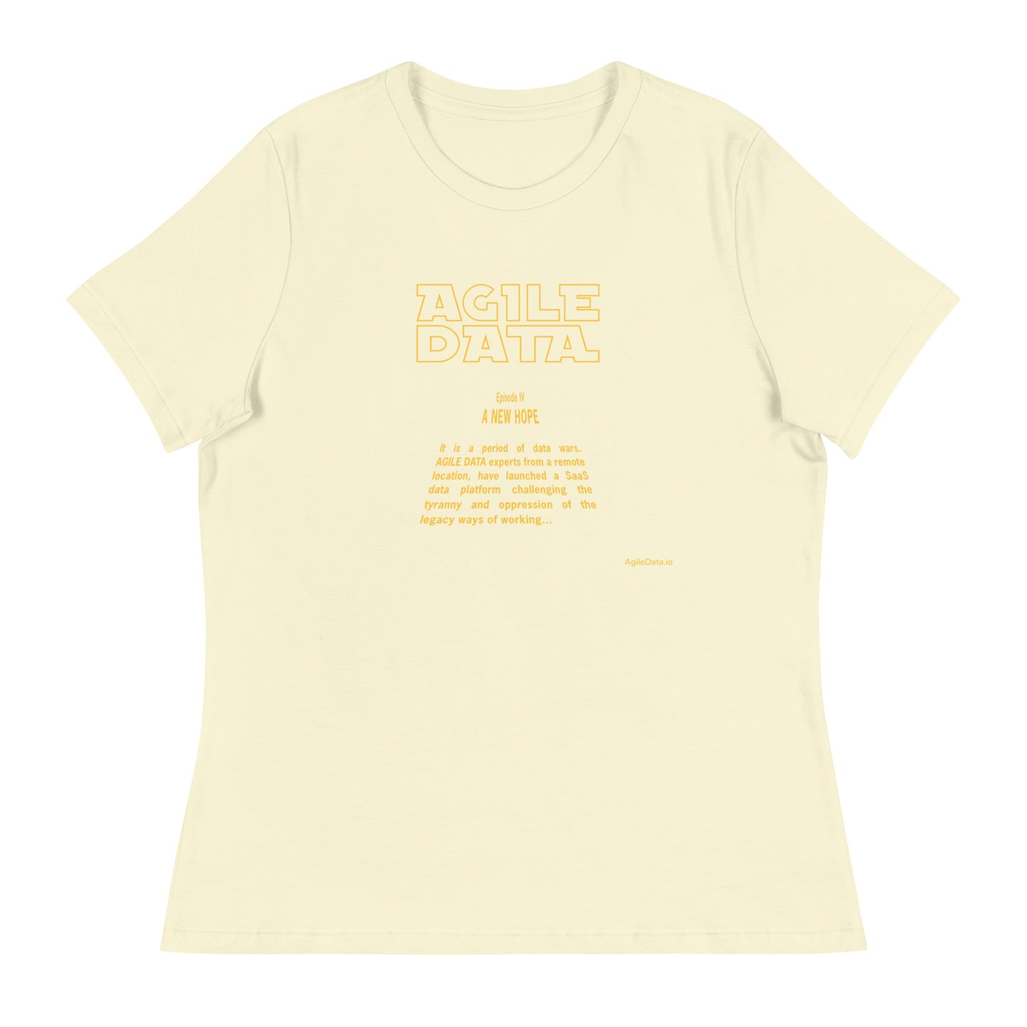 AgileData - A New Hope - Women's Relaxed