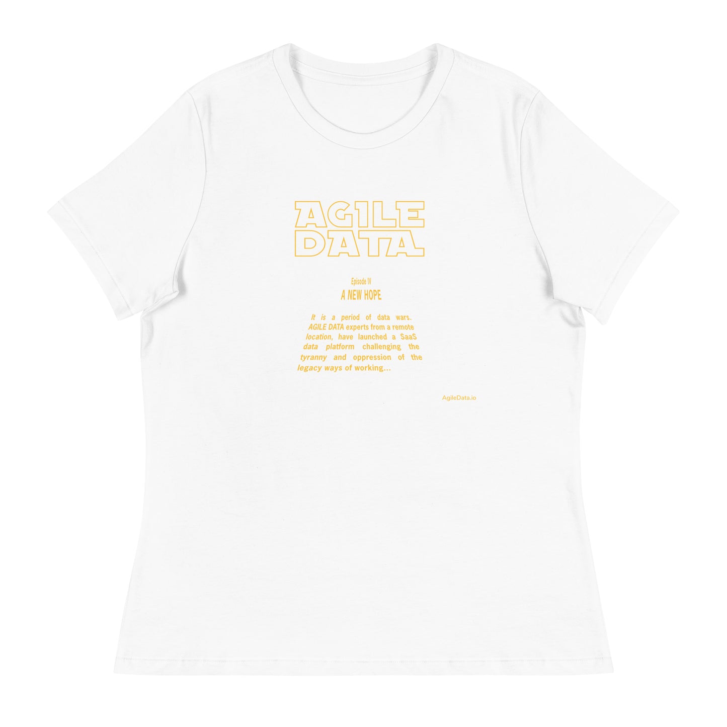 AgileData - A New Hope - Women's Relaxed
